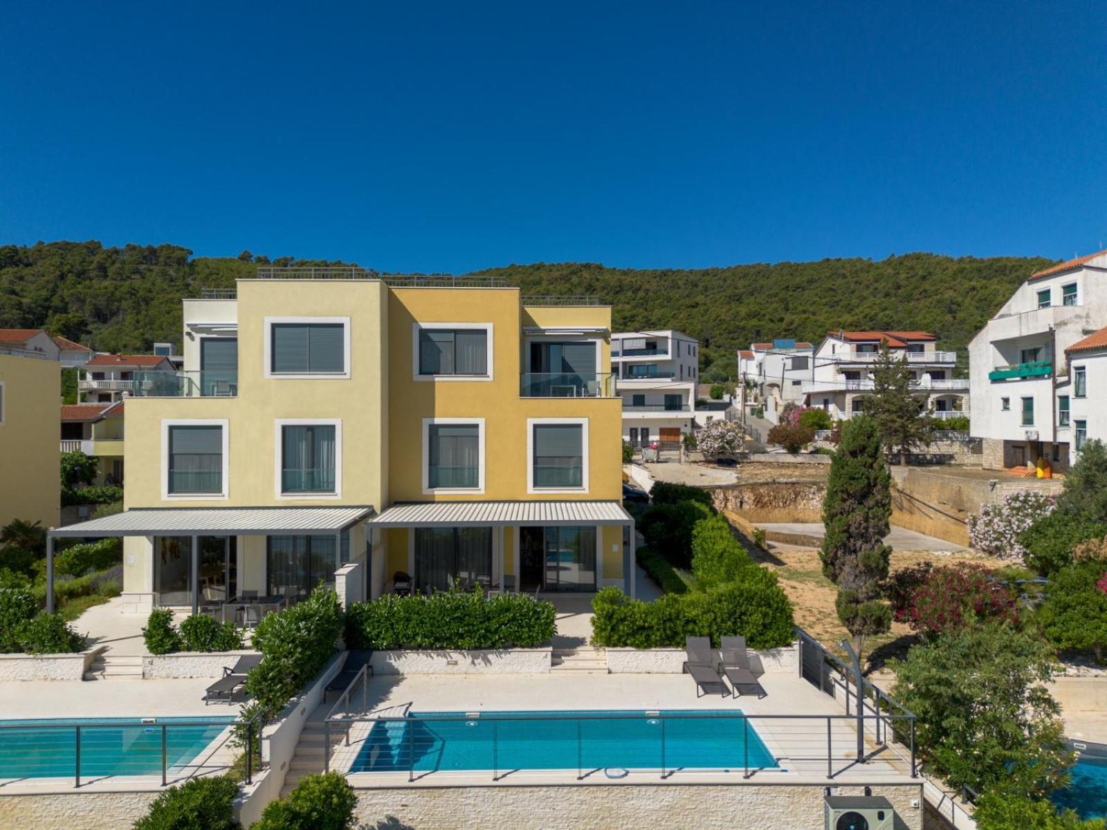 Acadia Beach Villas & Apartments Slatine Exteriér fotografie