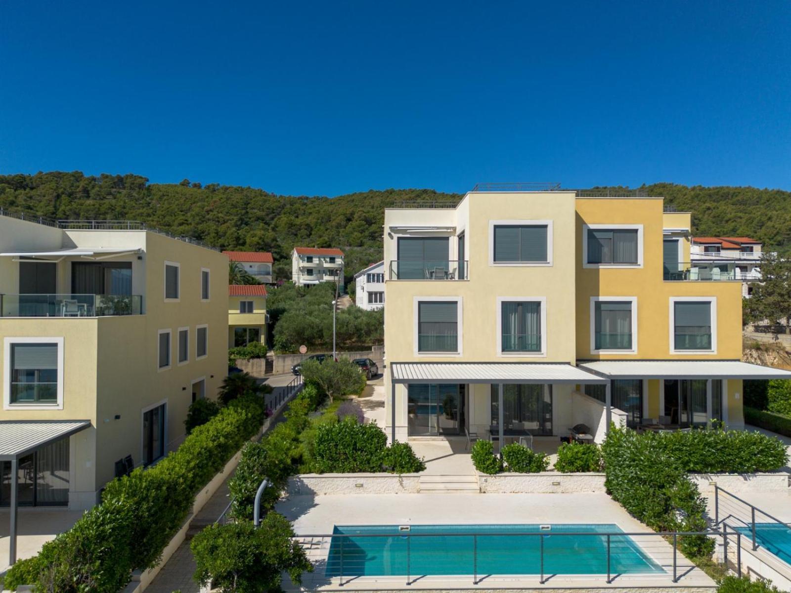 Acadia Beach Villas & Apartments Slatine Exteriér fotografie